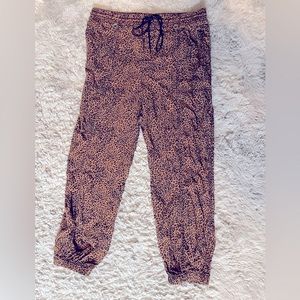 Knox Rose Target joggers leopard print